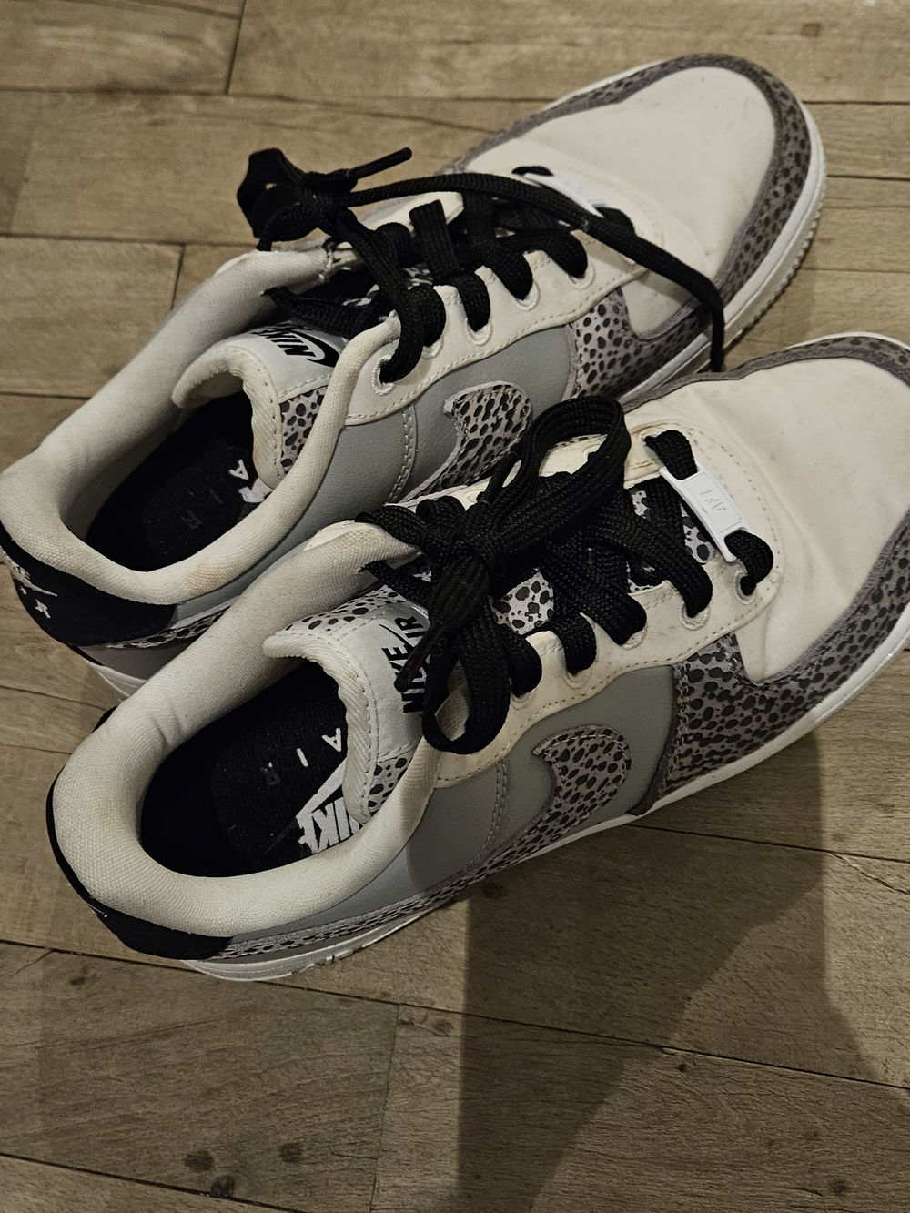 Nike Cheetah Print Air Force 1s